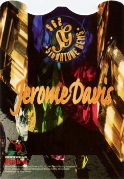 1996 High Gear Rodeo Crown Jewels - Signature Gems #SG2 Jerome Davis Back